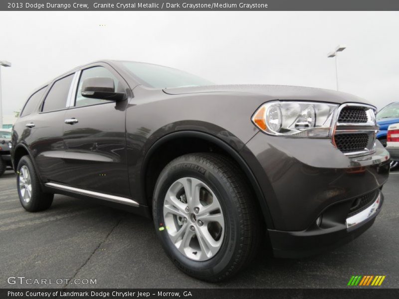 Granite Crystal Metallic / Dark Graystone/Medium Graystone 2013 Dodge Durango Crew