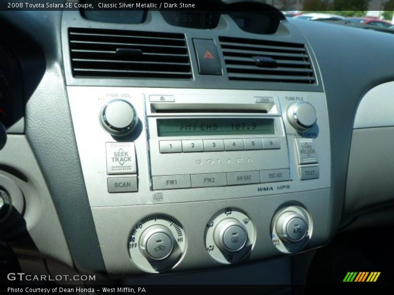 Classic Silver Metallic / Dark Stone 2008 Toyota Solara SE Coupe