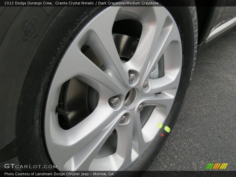 Granite Crystal Metallic / Dark Graystone/Medium Graystone 2013 Dodge Durango Crew