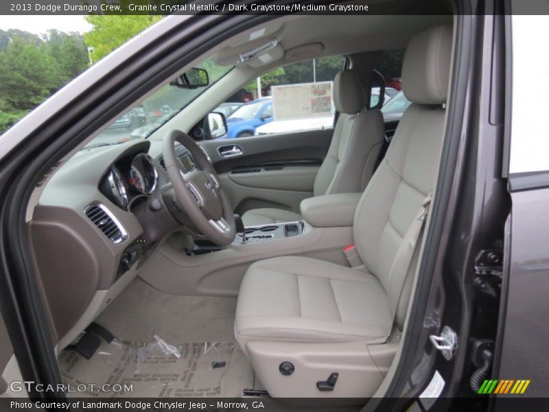 Granite Crystal Metallic / Dark Graystone/Medium Graystone 2013 Dodge Durango Crew