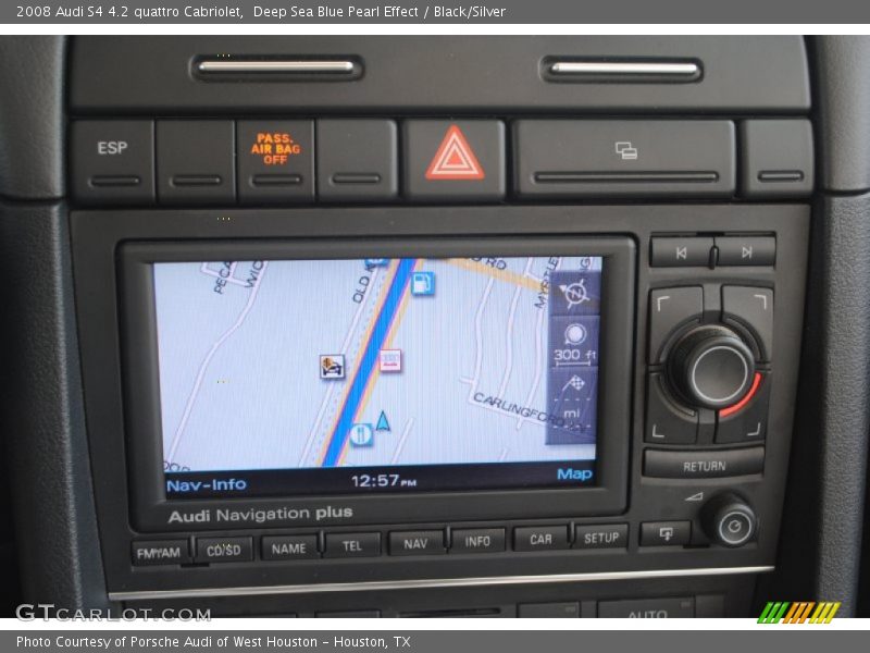 Navigation of 2008 S4 4.2 quattro Cabriolet
