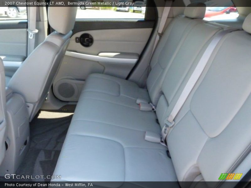 Bermuda Green Metallic / Light Gray 2007 Chevrolet Equinox LT AWD