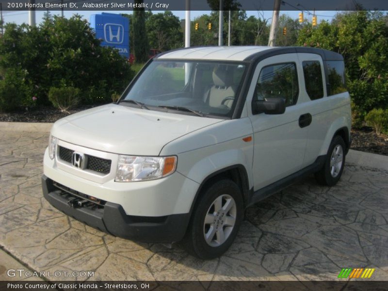 Alabaster Silver Metallic / Gray 2010 Honda Element EX