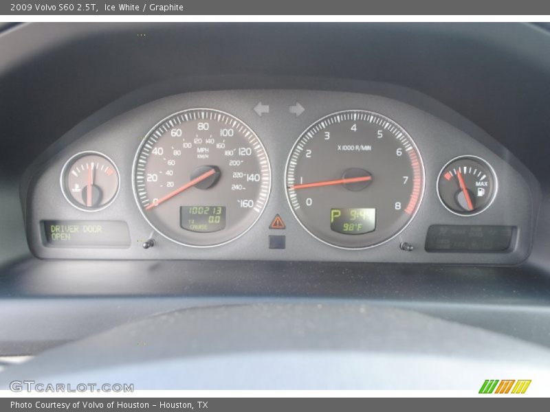 Ice White / Graphite 2009 Volvo S60 2.5T