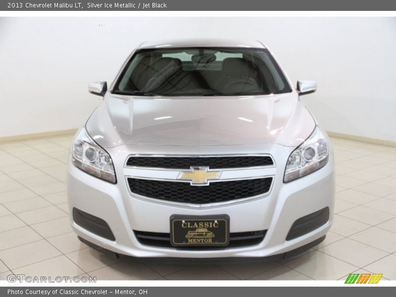 Silver Ice Metallic / Jet Black 2013 Chevrolet Malibu LT