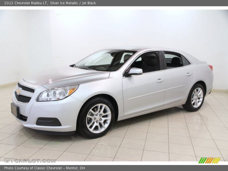 Silver Ice Metallic / Jet Black 2013 Chevrolet Malibu LT