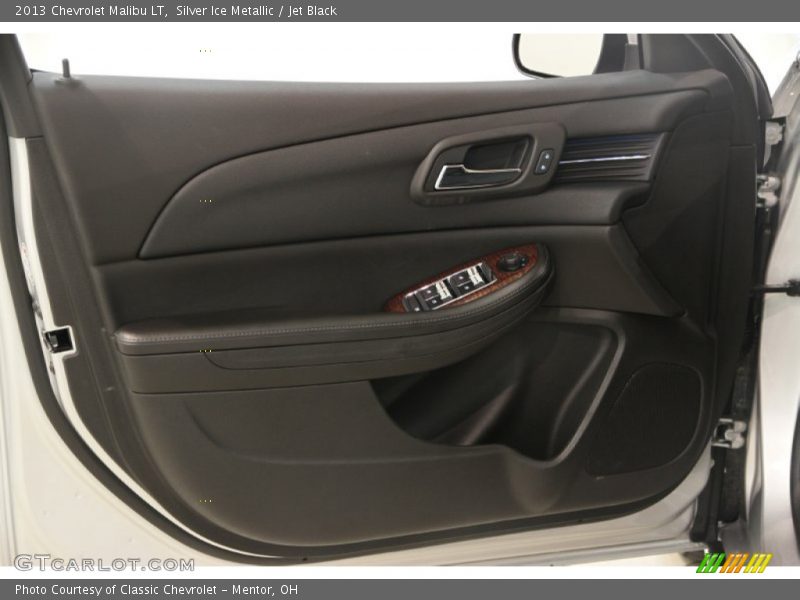 Silver Ice Metallic / Jet Black 2013 Chevrolet Malibu LT