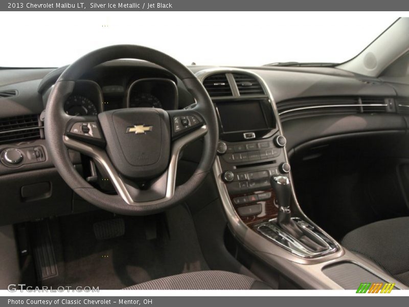Silver Ice Metallic / Jet Black 2013 Chevrolet Malibu LT