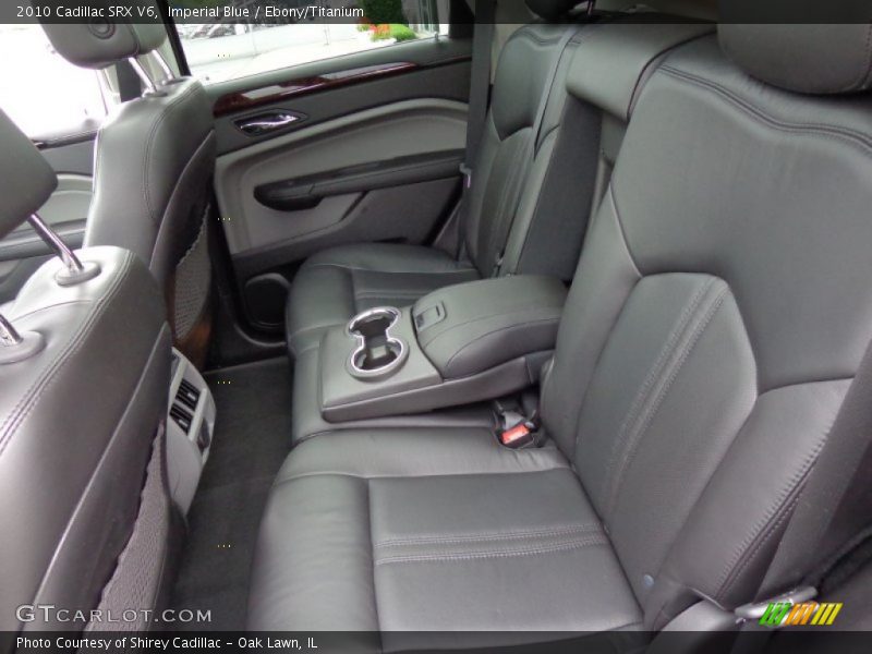 Rear Seat of 2010 SRX V6
