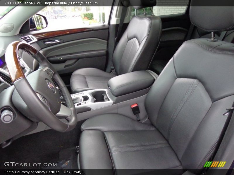 Front Seat of 2010 SRX V6