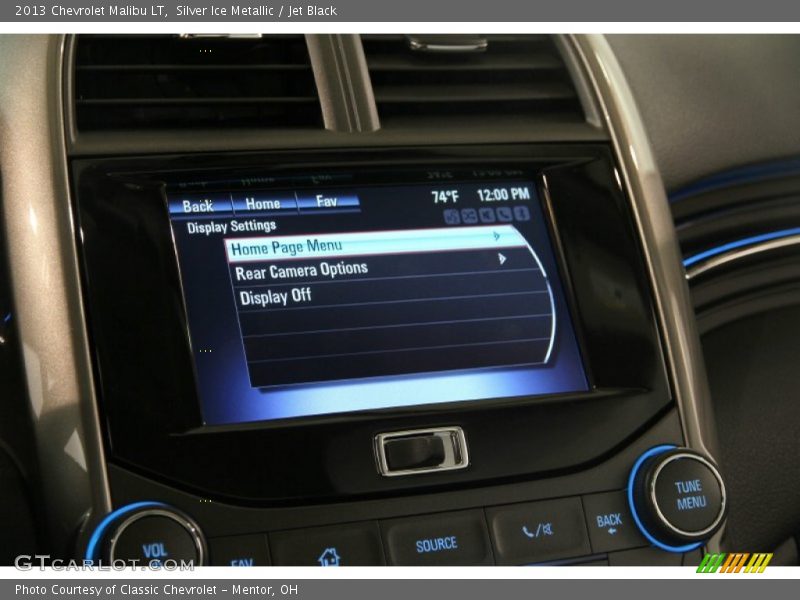 Silver Ice Metallic / Jet Black 2013 Chevrolet Malibu LT