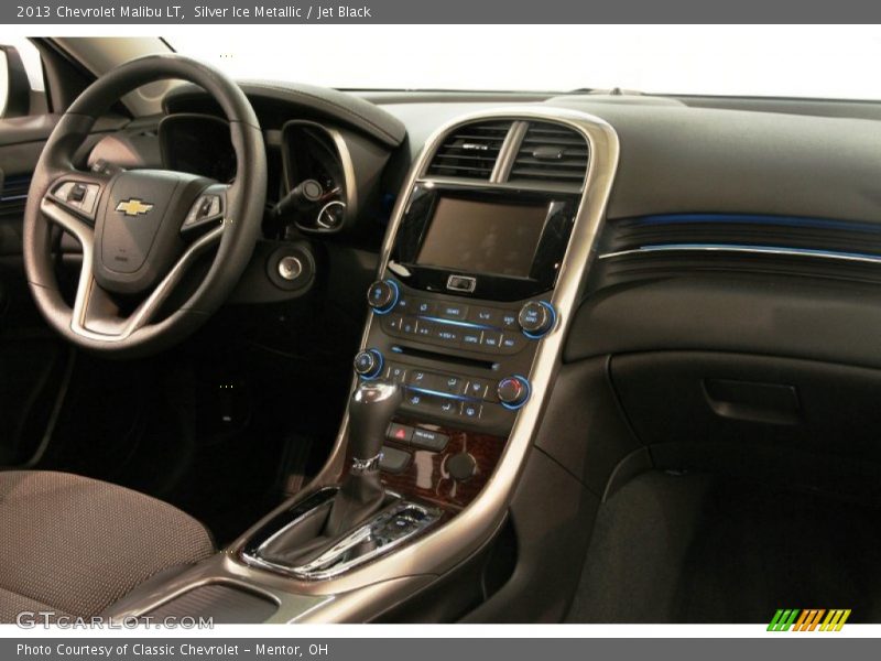 Silver Ice Metallic / Jet Black 2013 Chevrolet Malibu LT
