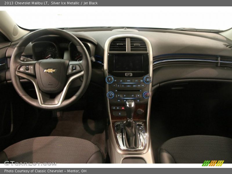 Silver Ice Metallic / Jet Black 2013 Chevrolet Malibu LT