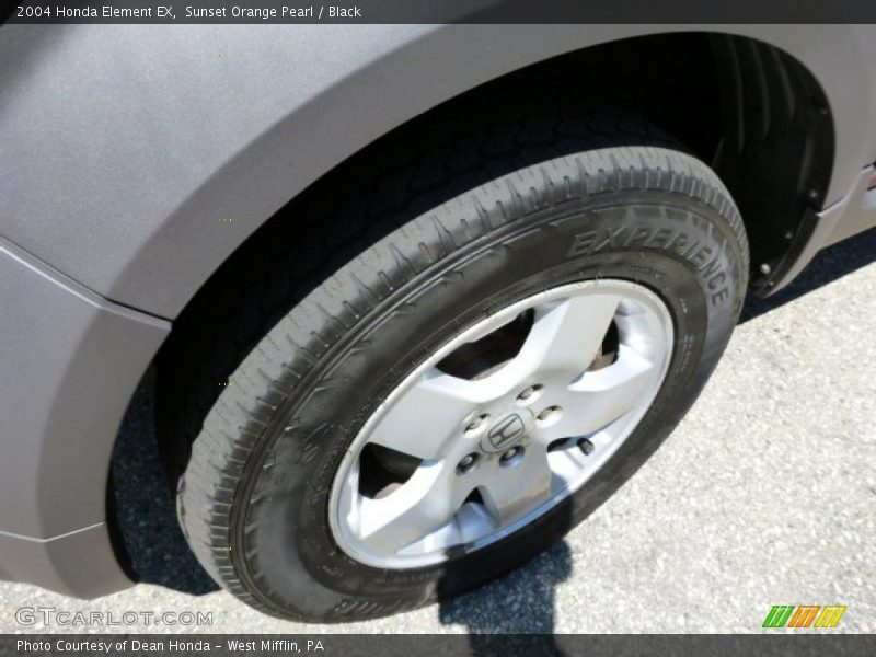 Sunset Orange Pearl / Black 2004 Honda Element EX