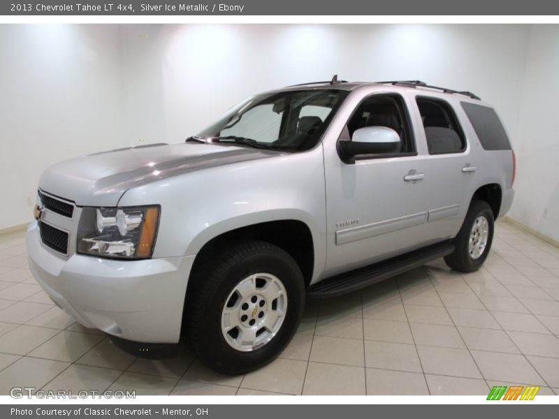 Silver Ice Metallic / Ebony 2013 Chevrolet Tahoe LT 4x4