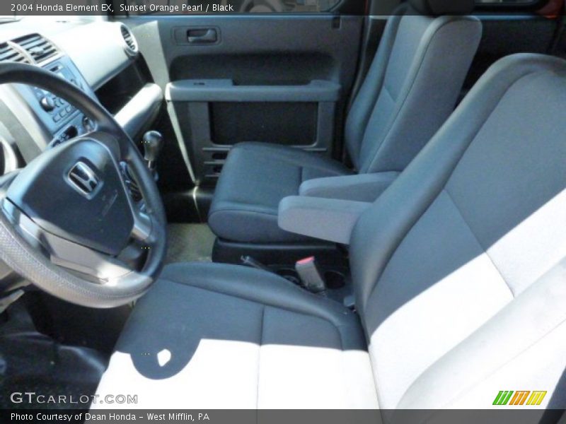 Sunset Orange Pearl / Black 2004 Honda Element EX
