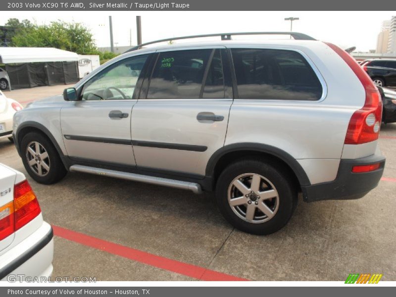 Silver Metallic / Taupe/Light Taupe 2003 Volvo XC90 T6 AWD
