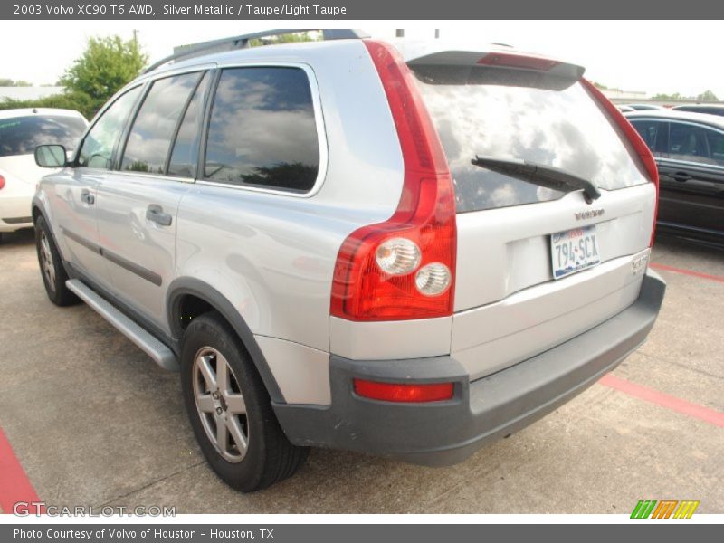 Silver Metallic / Taupe/Light Taupe 2003 Volvo XC90 T6 AWD