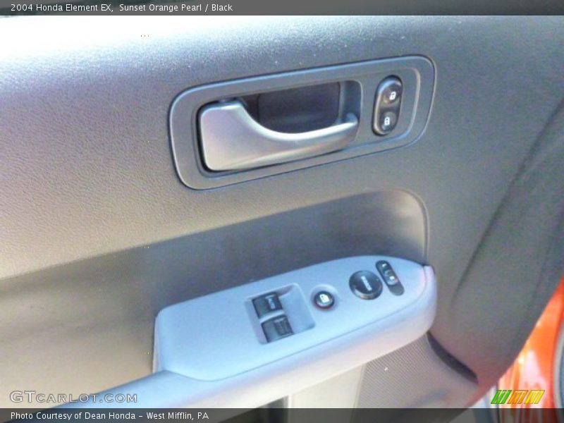 Sunset Orange Pearl / Black 2004 Honda Element EX