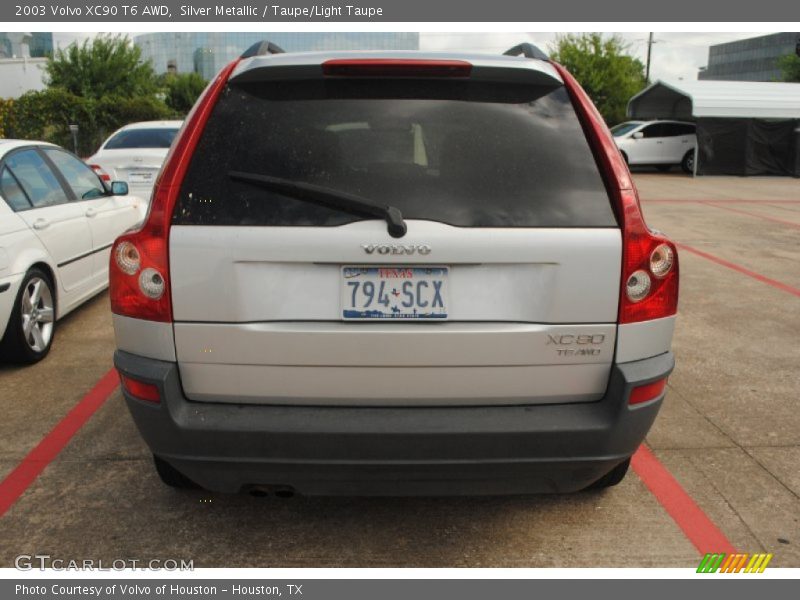 Silver Metallic / Taupe/Light Taupe 2003 Volvo XC90 T6 AWD
