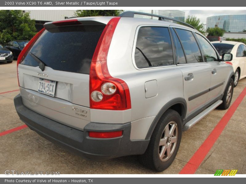 Silver Metallic / Taupe/Light Taupe 2003 Volvo XC90 T6 AWD