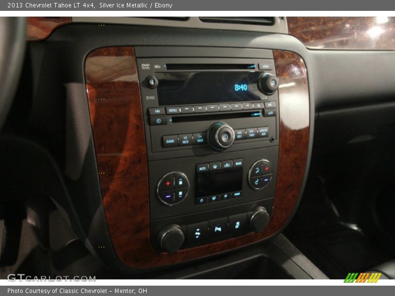 Silver Ice Metallic / Ebony 2013 Chevrolet Tahoe LT 4x4