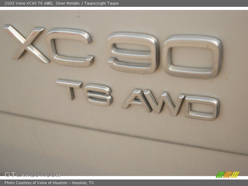 Silver Metallic / Taupe/Light Taupe 2003 Volvo XC90 T6 AWD