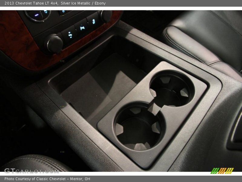 Silver Ice Metallic / Ebony 2013 Chevrolet Tahoe LT 4x4