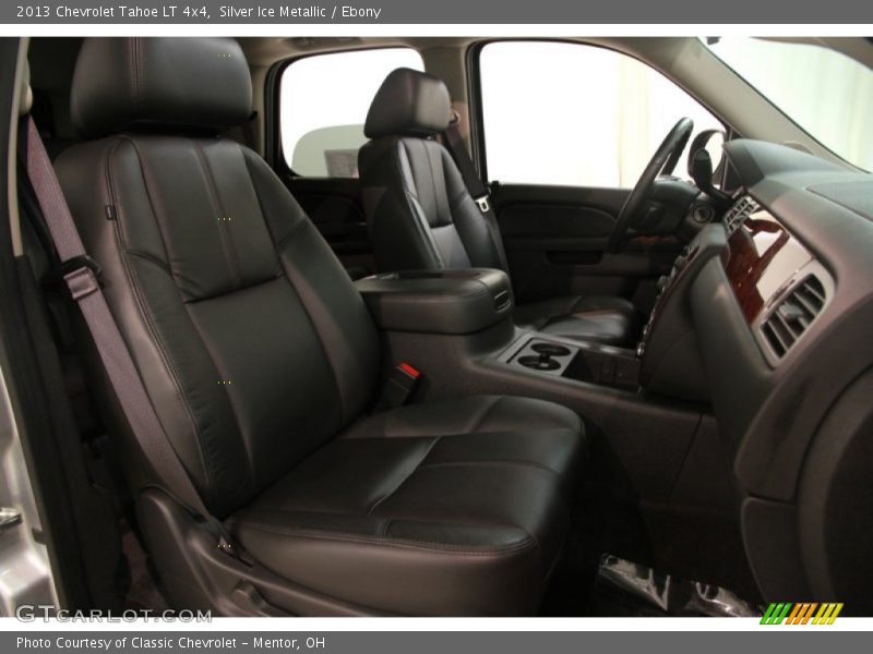 Silver Ice Metallic / Ebony 2013 Chevrolet Tahoe LT 4x4