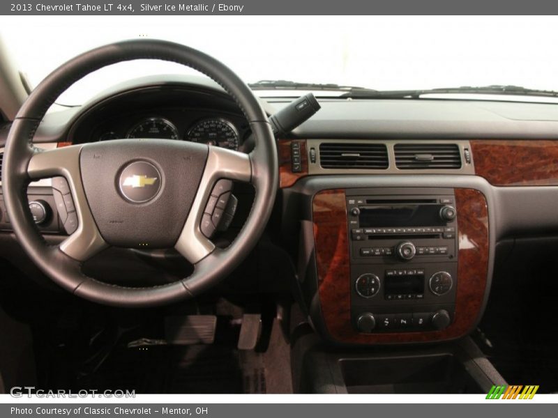 Silver Ice Metallic / Ebony 2013 Chevrolet Tahoe LT 4x4