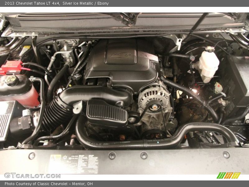Silver Ice Metallic / Ebony 2013 Chevrolet Tahoe LT 4x4