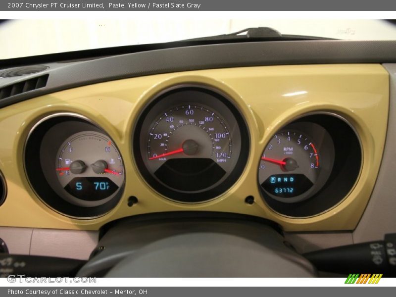  2007 PT Cruiser Limited Limited Gauges