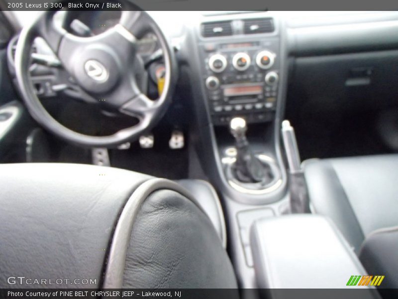 Black Onyx / Black 2005 Lexus IS 300