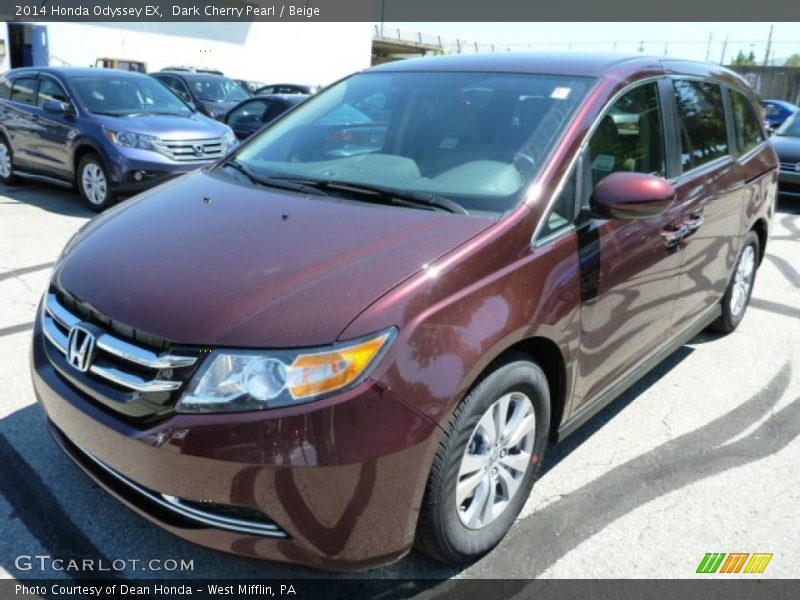 Front 3/4 View of 2014 Odyssey EX