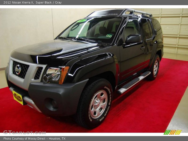 Super Black / Gray 2012 Nissan Xterra X