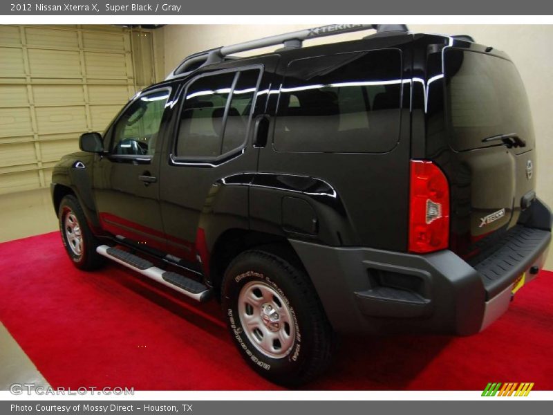 Super Black / Gray 2012 Nissan Xterra X