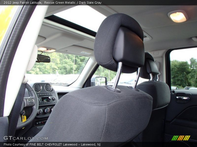 Rescue Green Metallic / Dark Slate Gray 2012 Jeep Patriot Latitude