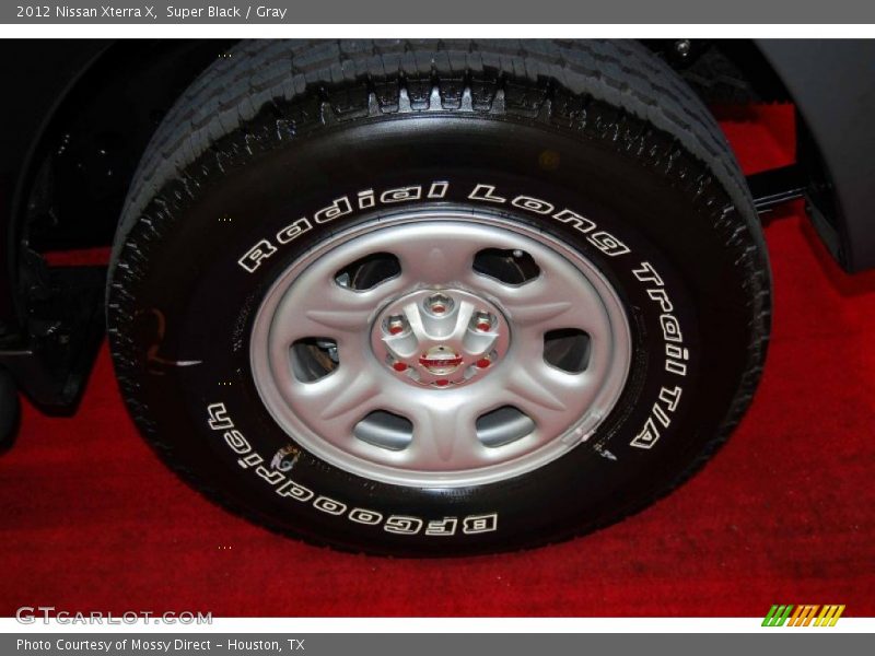 Super Black / Gray 2012 Nissan Xterra X