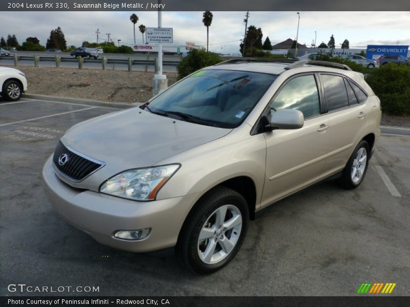 Savannah Beige Metallic / Ivory 2004 Lexus RX 330