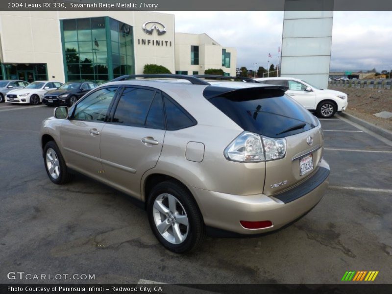 Savannah Beige Metallic / Ivory 2004 Lexus RX 330