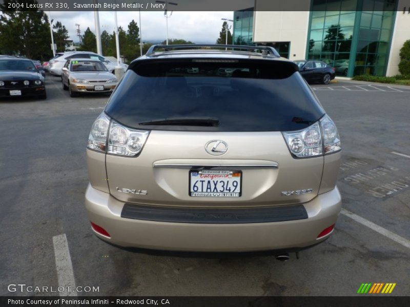 Savannah Beige Metallic / Ivory 2004 Lexus RX 330