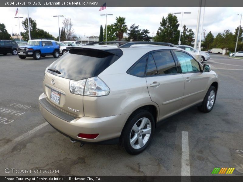 Savannah Beige Metallic / Ivory 2004 Lexus RX 330
