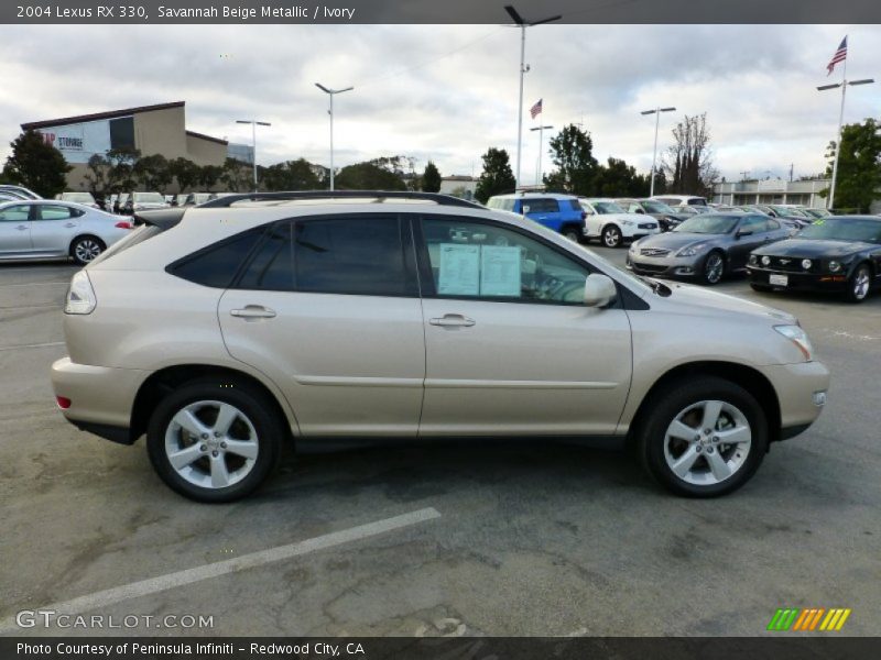 Savannah Beige Metallic / Ivory 2004 Lexus RX 330