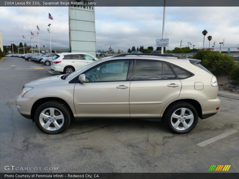 Savannah Beige Metallic / Ivory 2004 Lexus RX 330