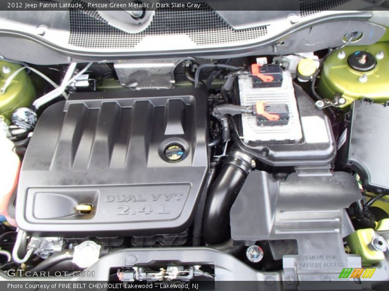 Rescue Green Metallic / Dark Slate Gray 2012 Jeep Patriot Latitude