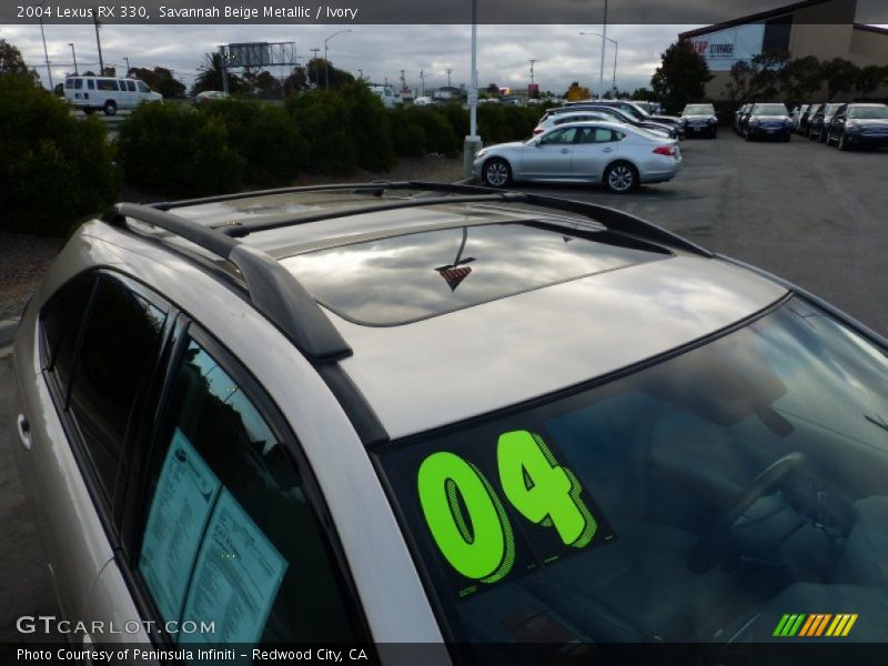 Savannah Beige Metallic / Ivory 2004 Lexus RX 330