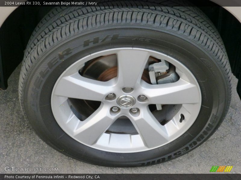 Savannah Beige Metallic / Ivory 2004 Lexus RX 330