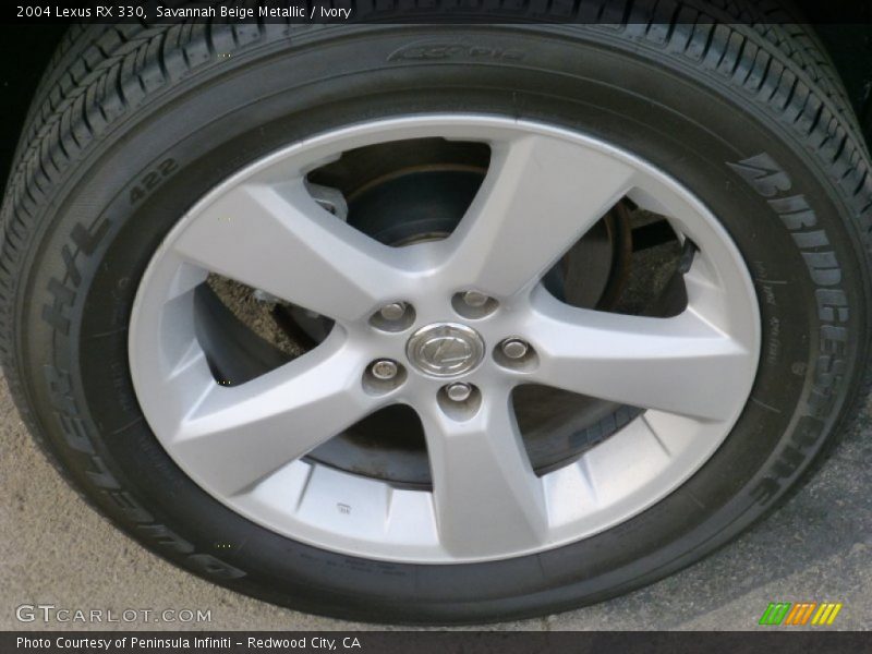 Savannah Beige Metallic / Ivory 2004 Lexus RX 330