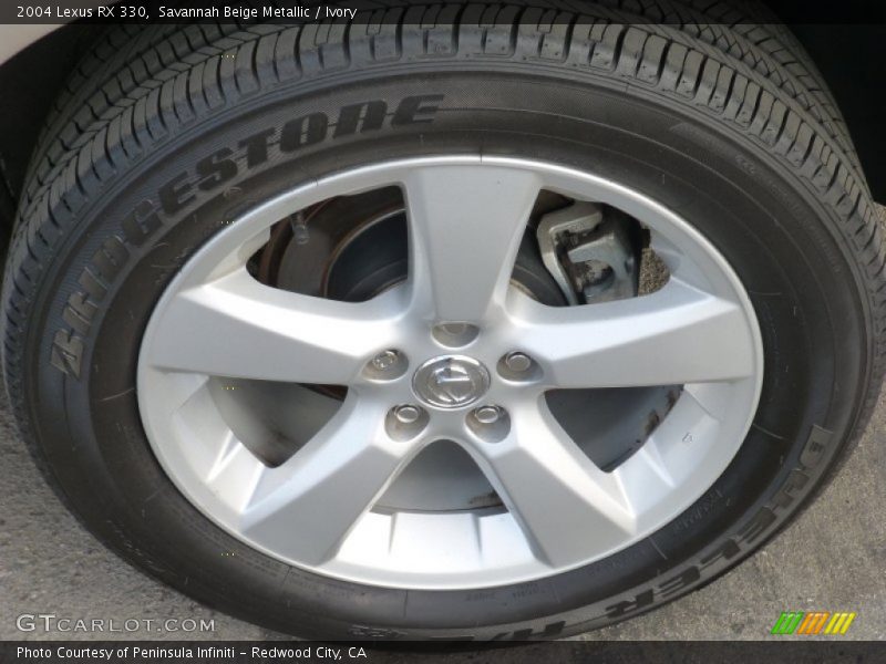 Savannah Beige Metallic / Ivory 2004 Lexus RX 330