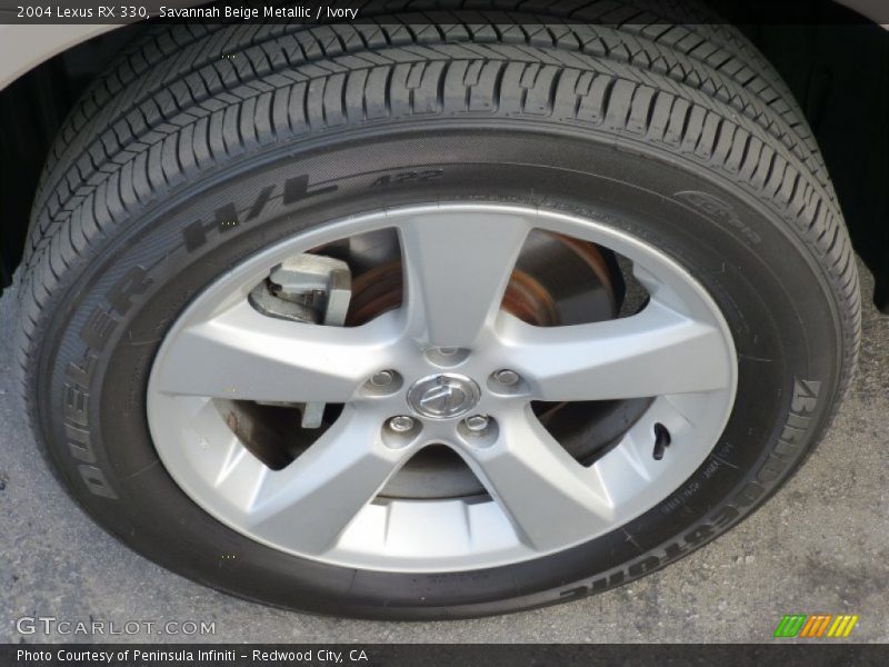 Savannah Beige Metallic / Ivory 2004 Lexus RX 330